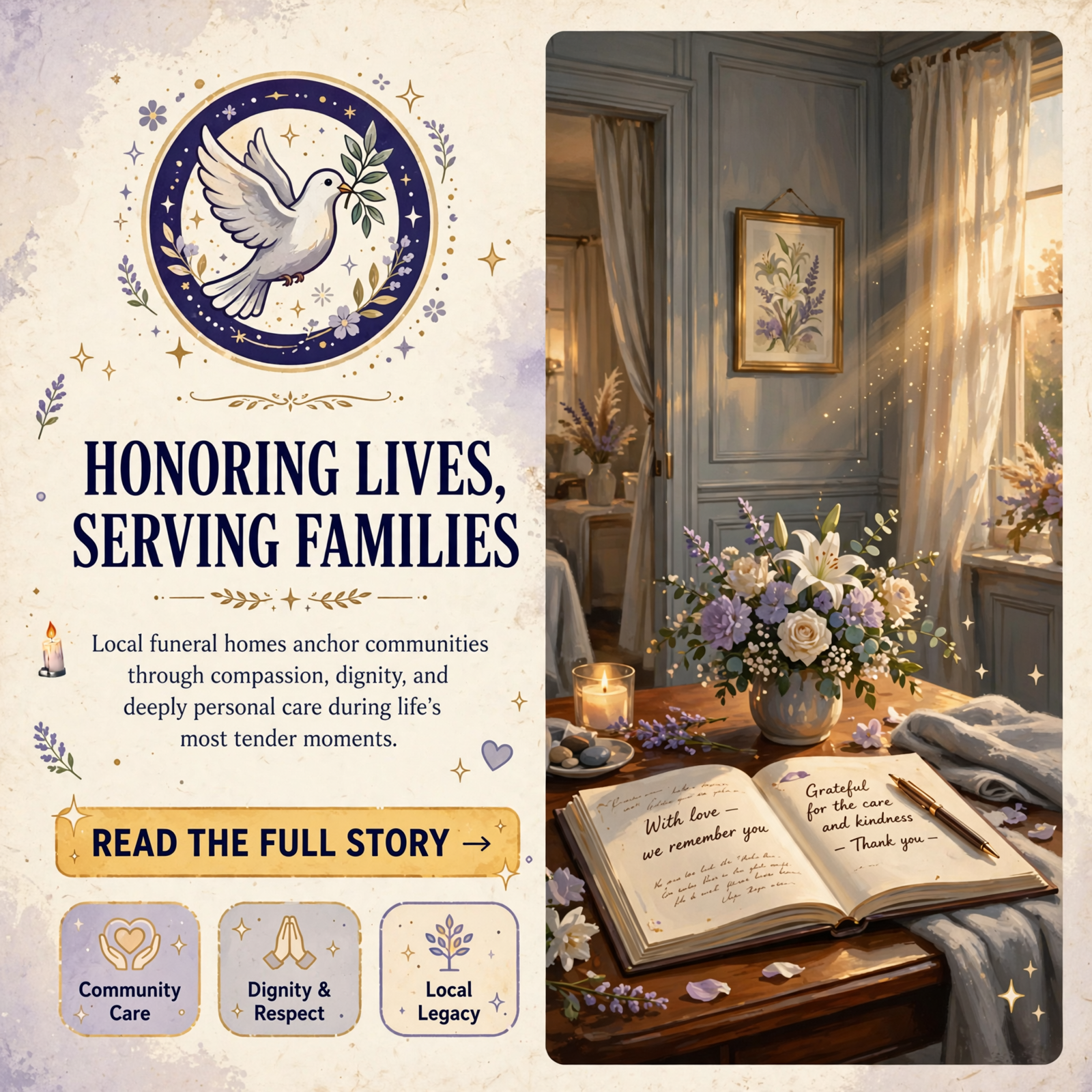 Featured image for "🕊️ Hunter Funeral Home Honors the Life of Betty Ross Hall"