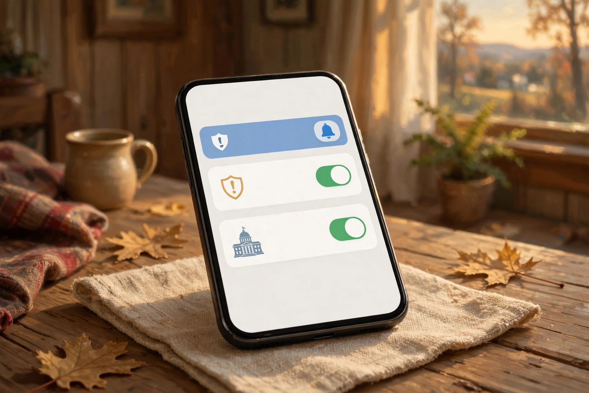 Illustration for 🔔 Make Sure Weather Alerts Can Reach You, Even on Silent