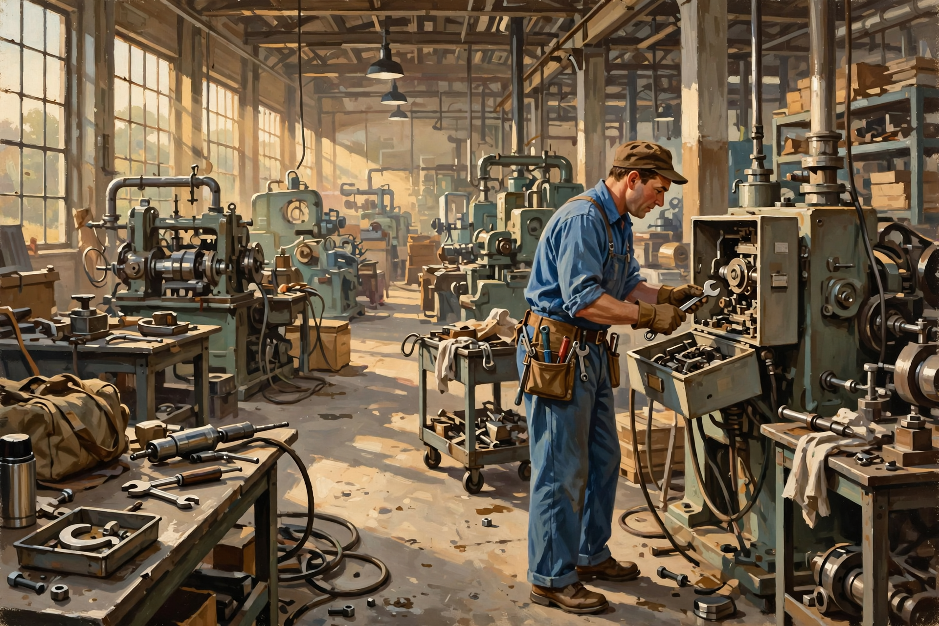 Illustration for 🔧 $29/hr Manufacturing Maintenance Mechanic — Call Ahead on Location