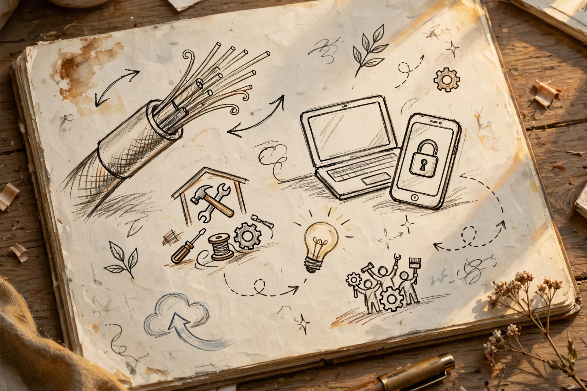 Illustration for 📚 Plain-English Tech & Creator Glossary