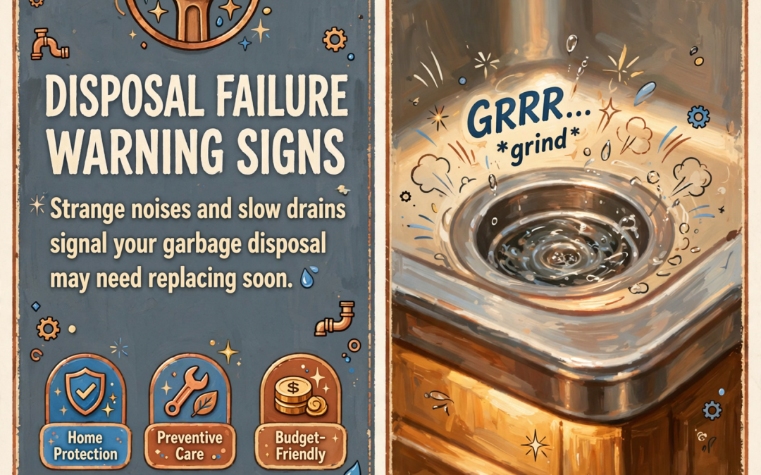 🚰 When Your Garbage Disposal Needs Replacing: Warning Signs Every Chattanooga Homeowner Should Know