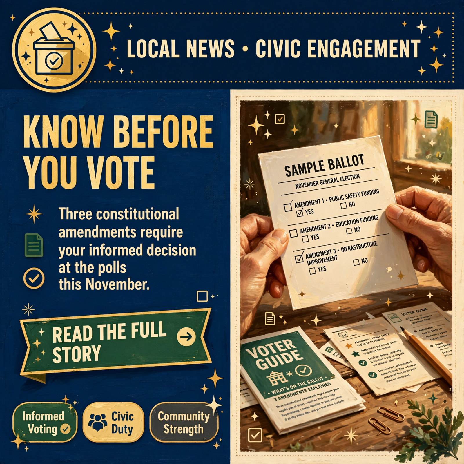 🗳️ Sample Ballot Released for November 2026 Election – Three Constitutional Amendments on Rhea County Ballot —… Featured image for "🗳️ Sample Ballot Released for November 2026 Election - Three Constitutional Amendments on Rhea County Ballot"