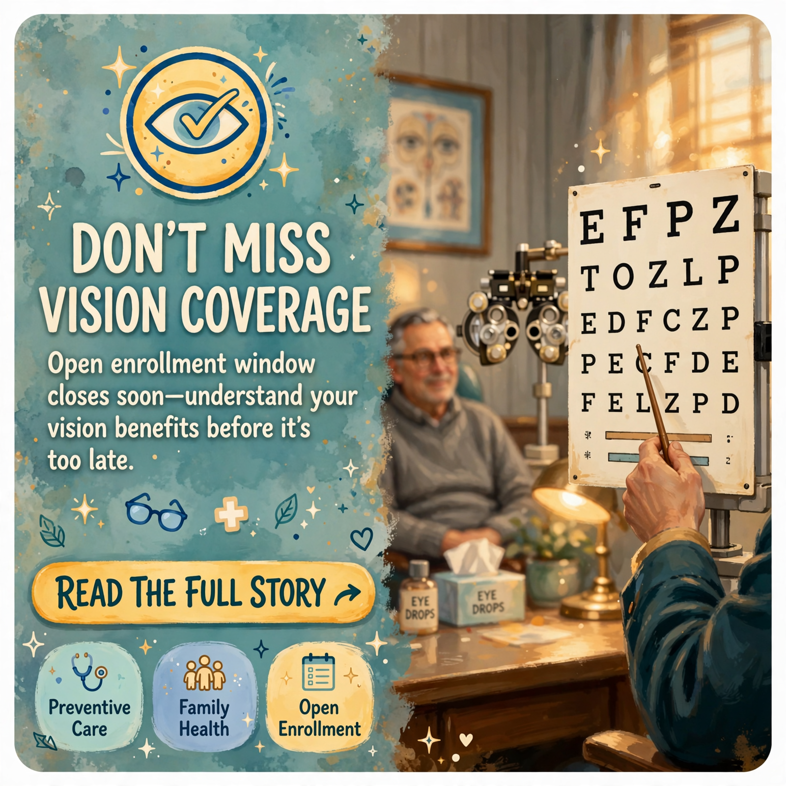 Featured image for "👁️ Vision Benefits Open Enrollment: Spectacles Family Eye Care Offers Guidance and October Appointments"