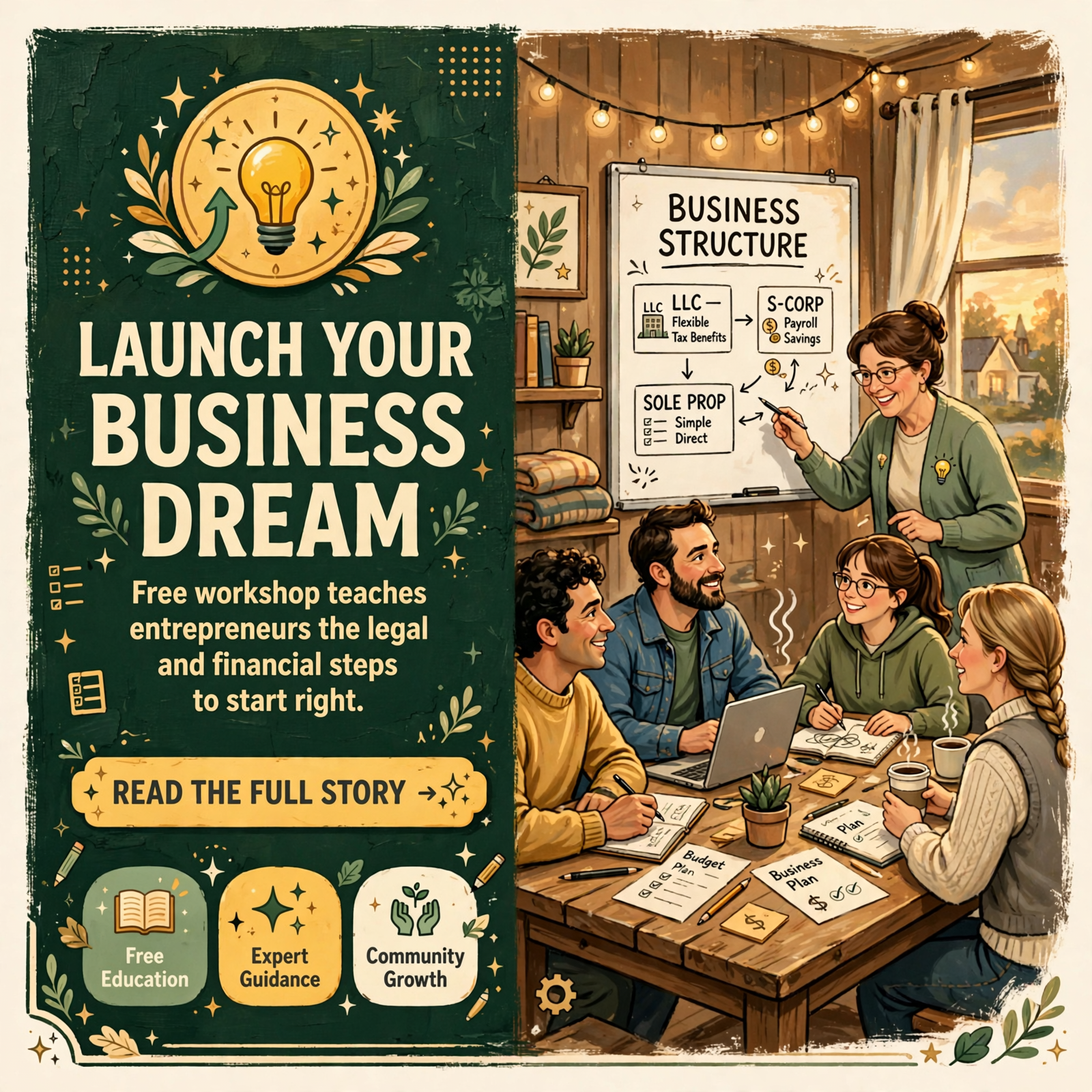 Featured image for "🚀 Free 'Business Startup 101' Workshop Comes to Crossville on October 14"