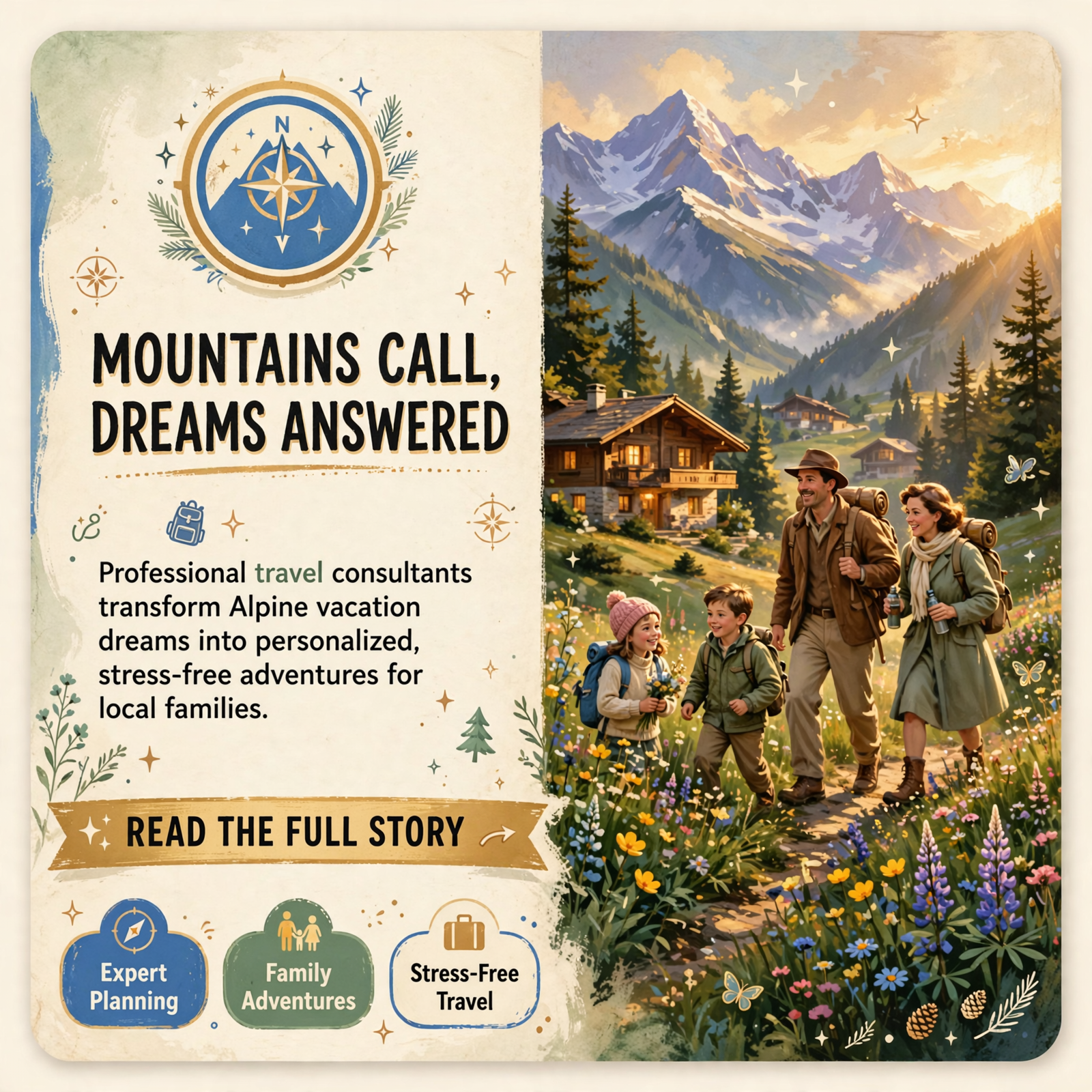 Featured image for "🏔️ Swiss Alps Travel Planning: Local Consultant Helps Families Dream Big About Alpine Adventures"