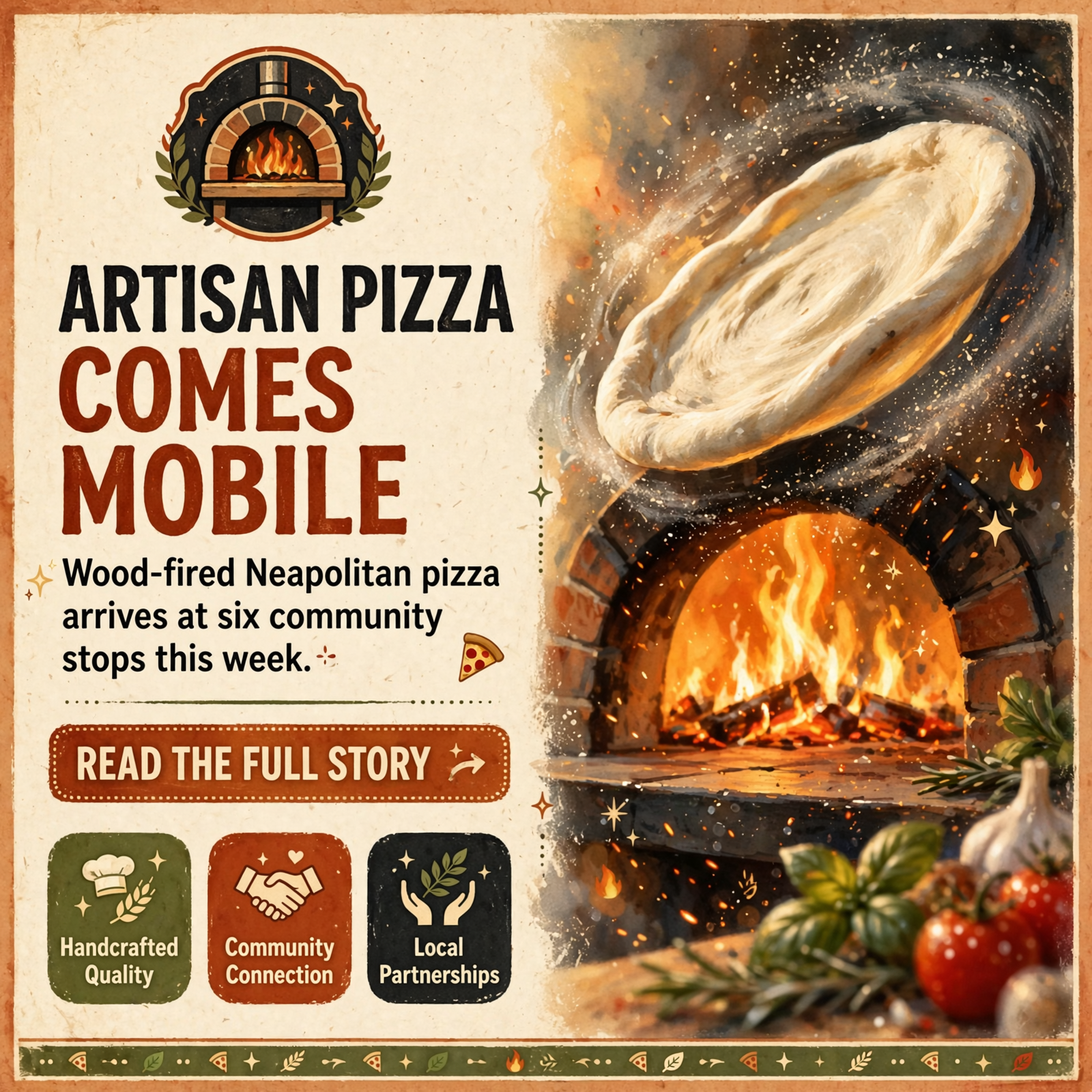 Featured image for "🍕 Dizzy Lizzys Pizza Brings Wood-Fired Pies Across East Tennessee This Week"