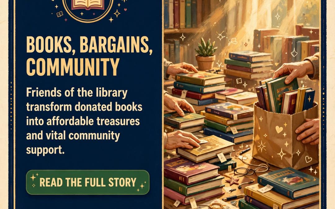 📚 Friends of the Library Host Annual Book Sale & Silent Auction in Dunlap, October 21-24