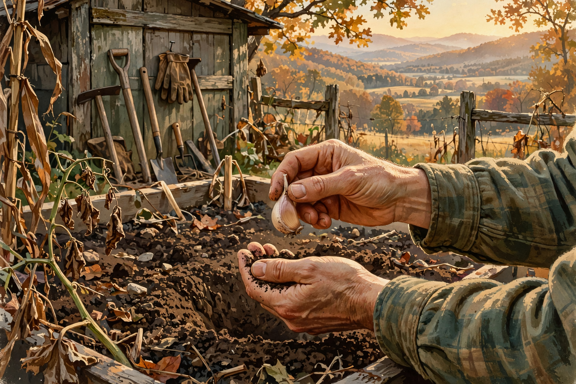 Illustration for 🧄 UT's Garden Calendar Has a Chore for Nearly Every Day This Week