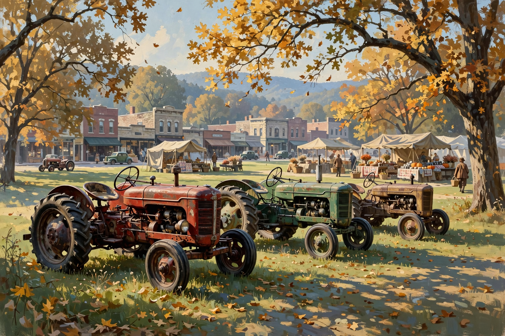Illustration for 🚜 Saturday and Sunday: Days of Yesteryear, the Farmers Market and a Free Clinic