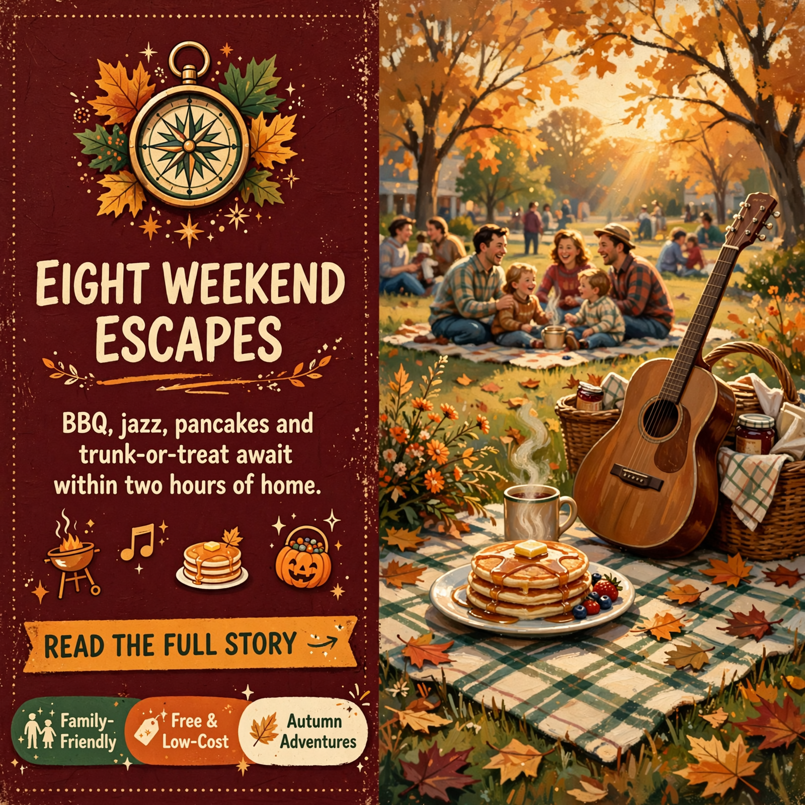 Featured image for "🧭 Hundred-Mile Happenings: BBQ Smoke in Huntsville, Free Jazz at the Choo Choo and Pancakes With Lumberjacks"