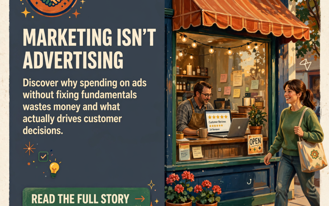 Marketing Isn’t Advertising: So What Is It?