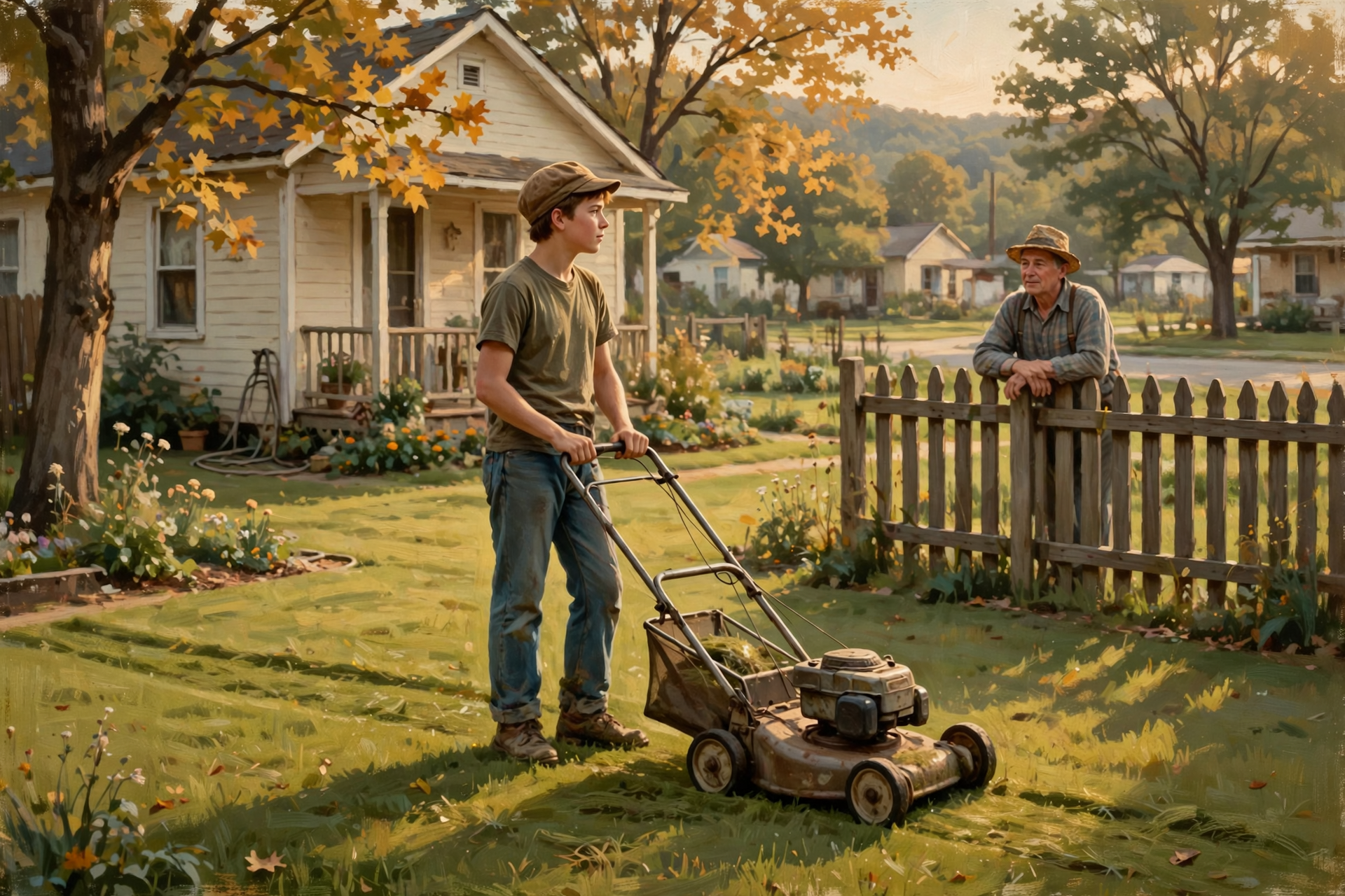 Illustration for I Was Marketing Lawns Before I Knew the Word