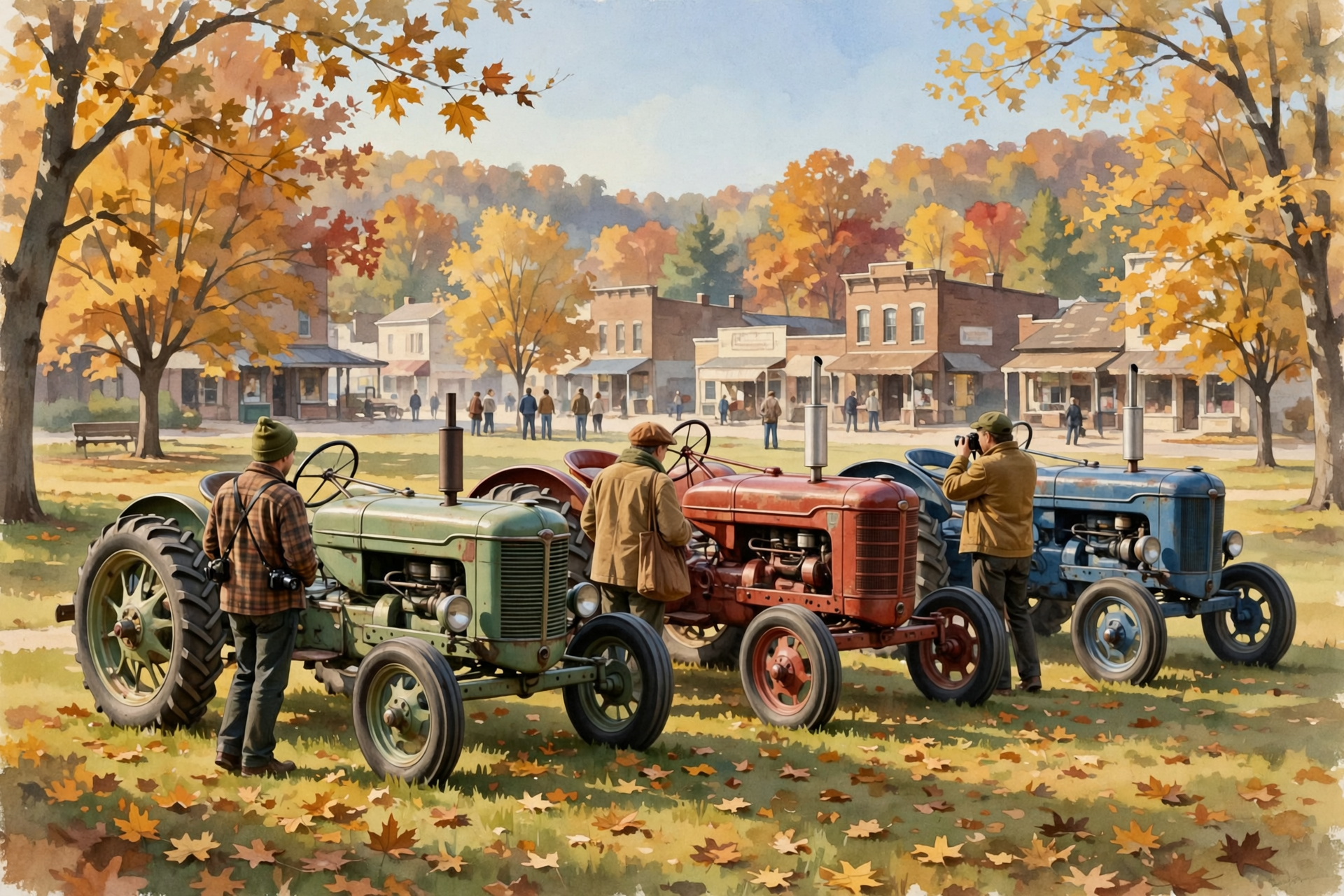 Illustration for 🚜 Tractor Weekend Downtown, Fall Turkey Opens and a Lantern Hike at Fall Creek Falls