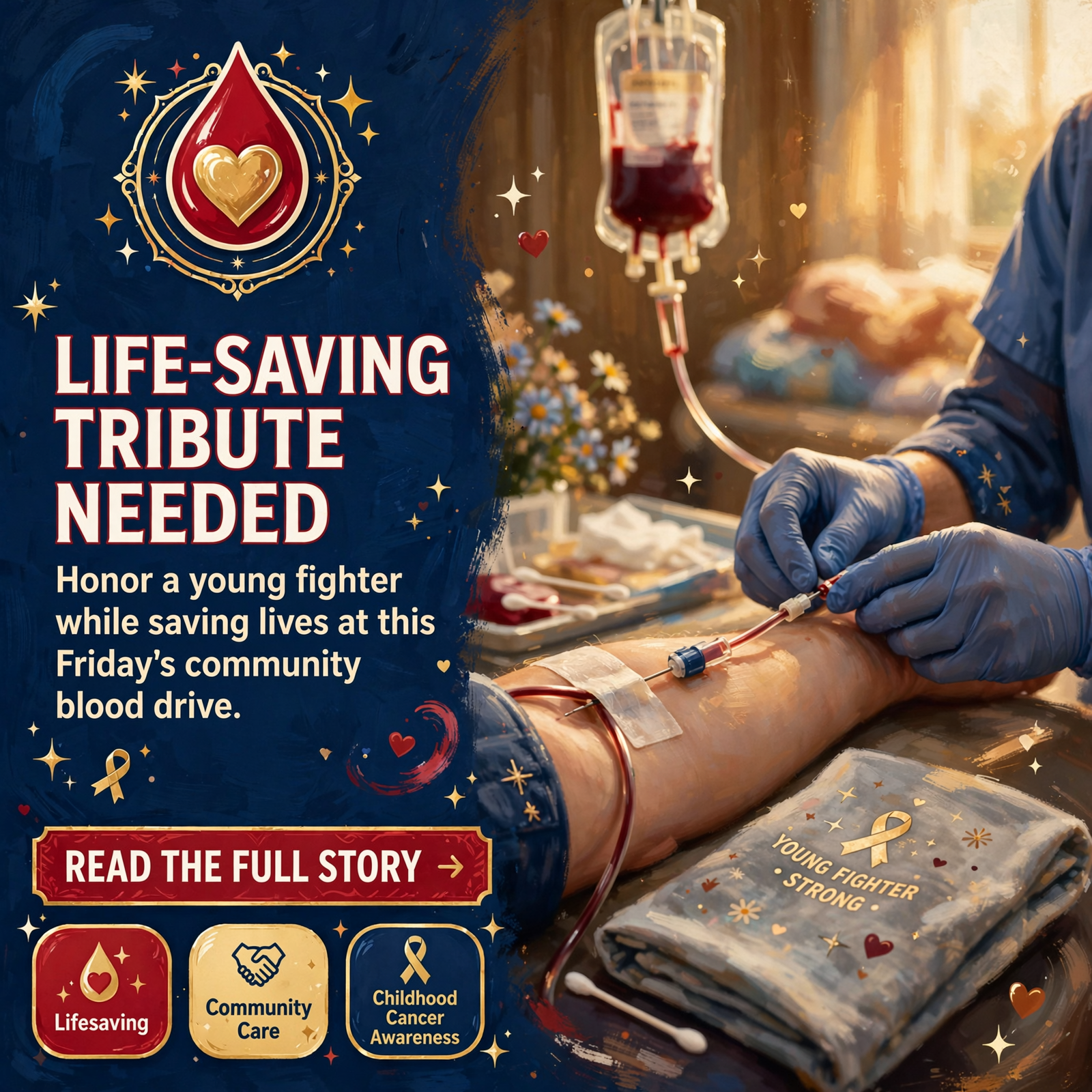 Featured image for "🩸 Blood Drive Honors Bella Cooper in Dunlap - Friday, November 13th"