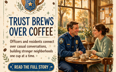 β National Coffee with a Cop Day: Building Bridges Between Law Enforcement and Community