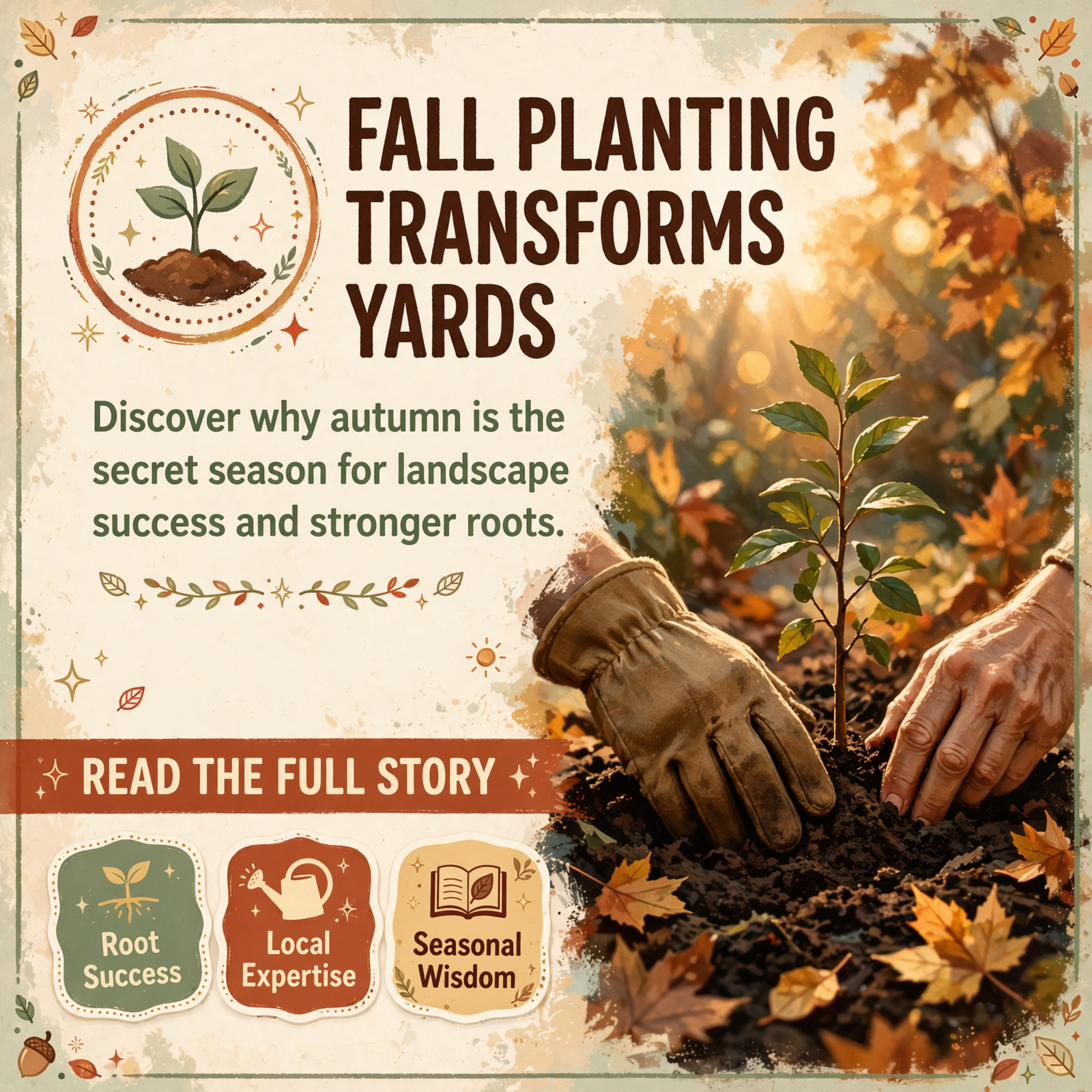 Featured image for "🌱 Fall Planting Workshop Comes to Crossville - Learn Why Autumn Is Prime Time for Landscape Success"