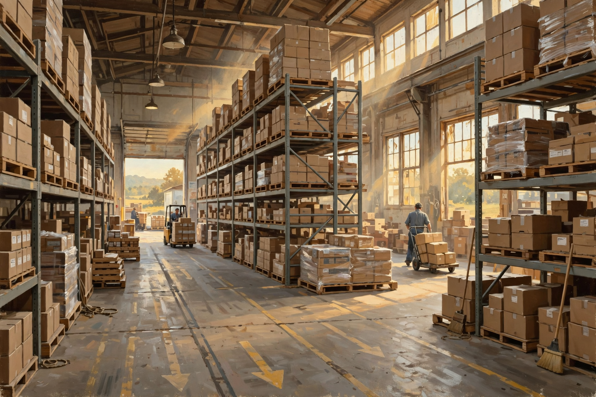 Illustration for Start With Something Familiar: A Warehouse