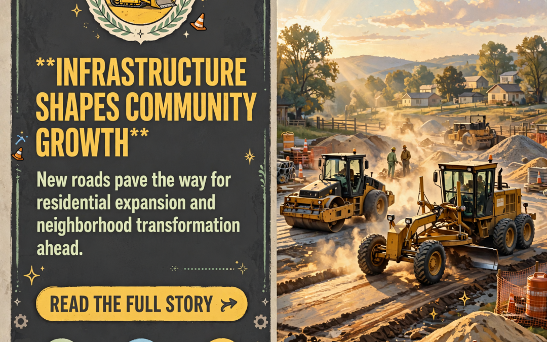 🛣️ Songer Transport Builds Road Infrastructure for New Subdivision Development