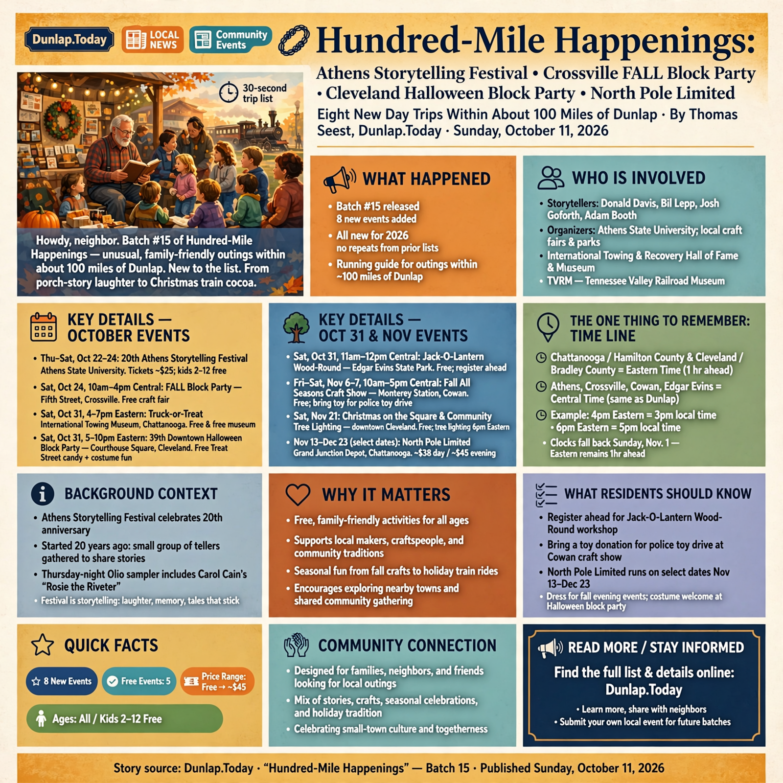 Story infographic