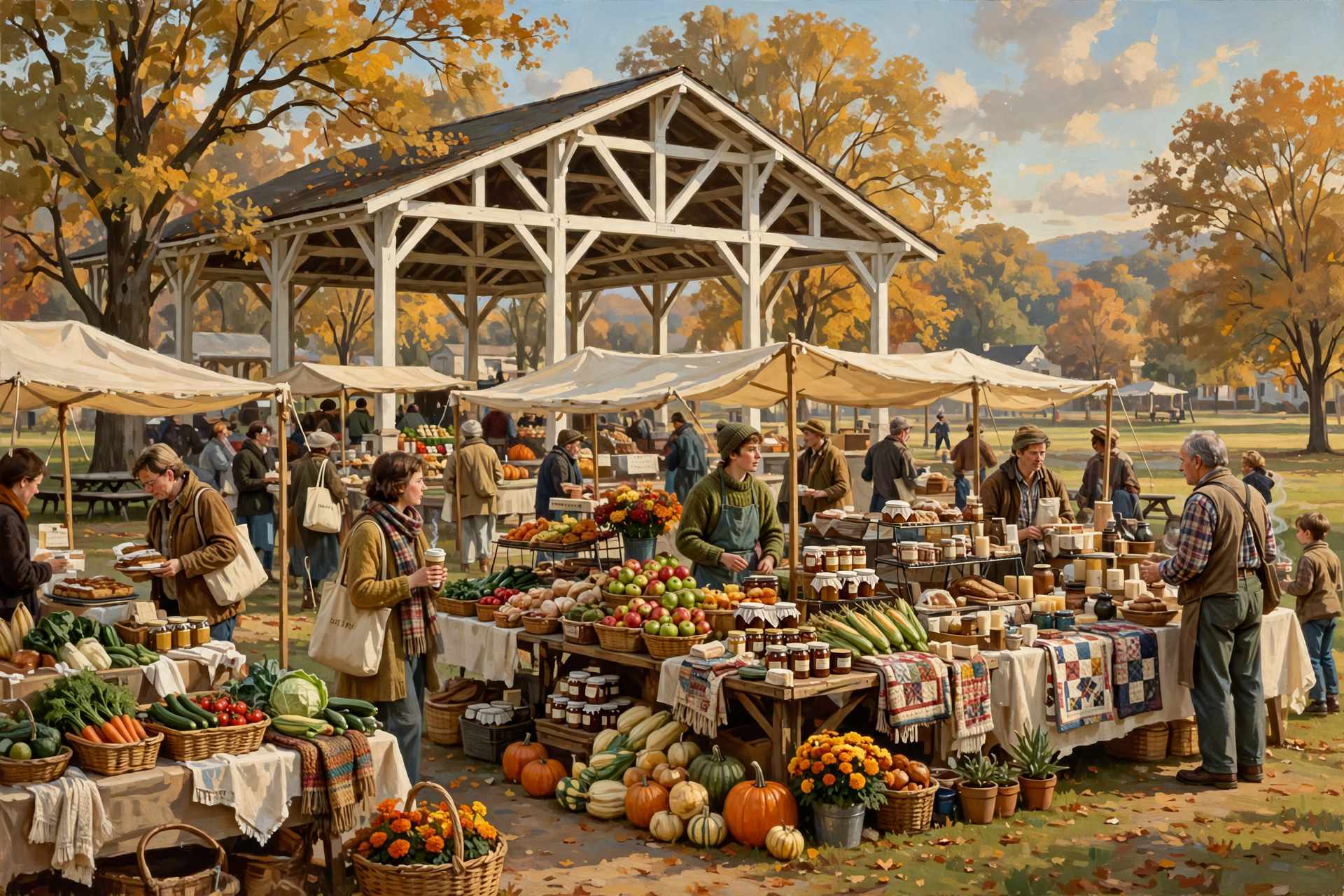 Illustration for 🍲 Saturday, Oct. 17: Market Morning and a Whitwell Church Fall Festival
