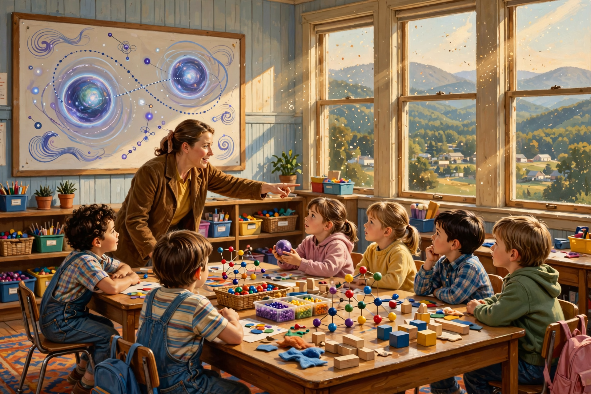 Illustration for 🔬 Chattanooga Bets on Quantum, Starting in Kindergarten