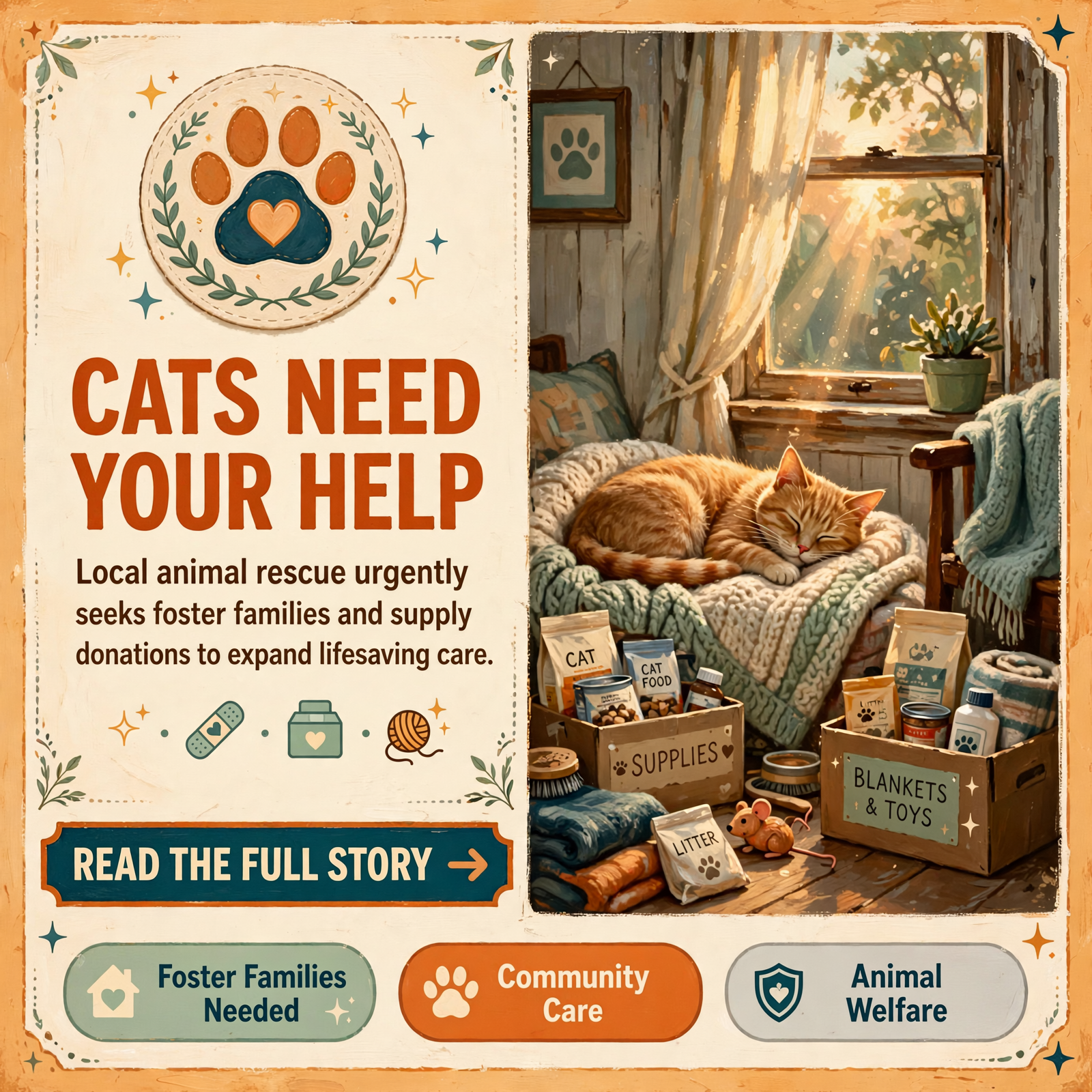 Featured image for "🐱 MARC Seeks Donations and Foster Families in Sequatchie"