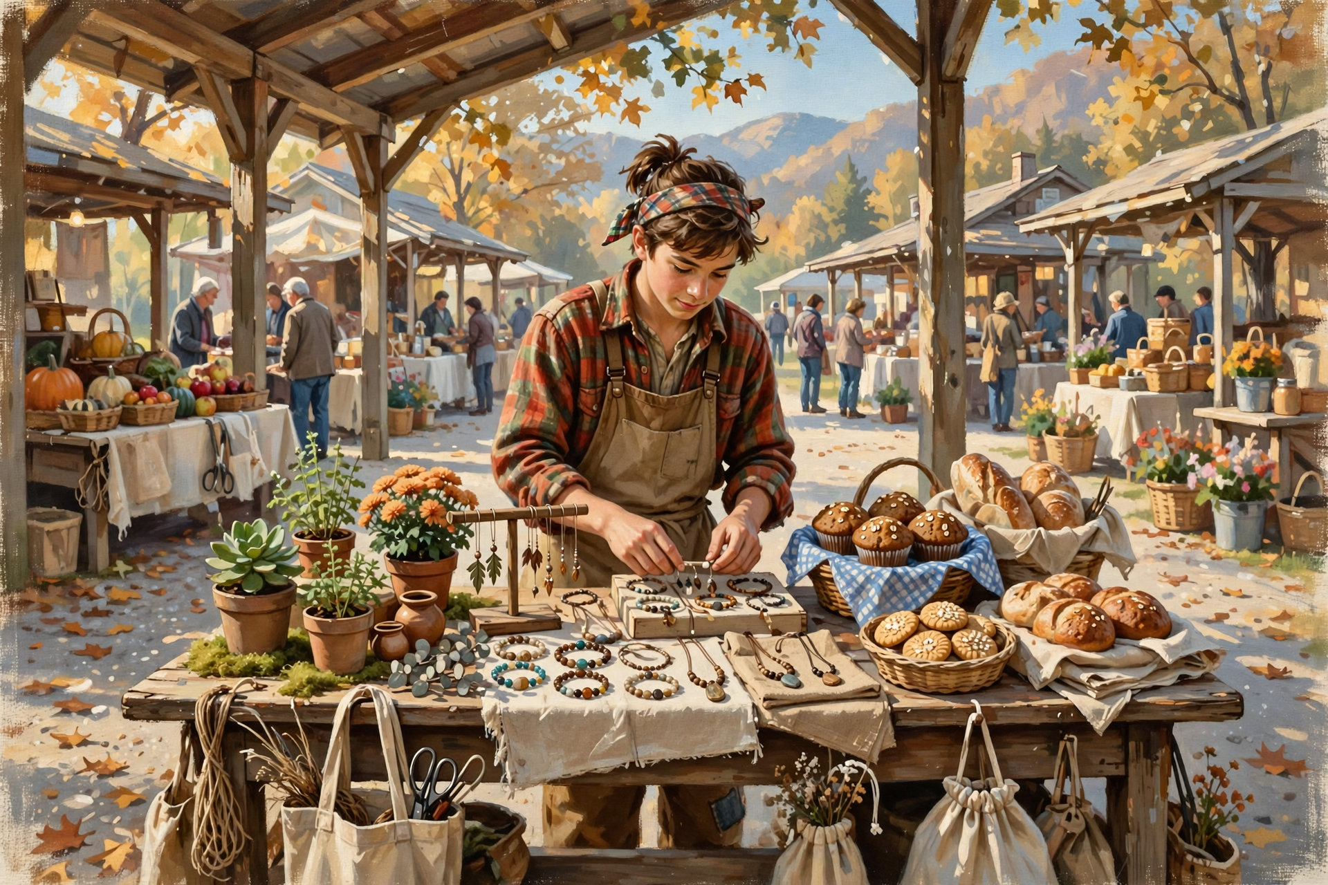Illustration for 🛒 Market Returns Oct. 17 — Young Entrepreneurs Day Welcomes Youth Vendors