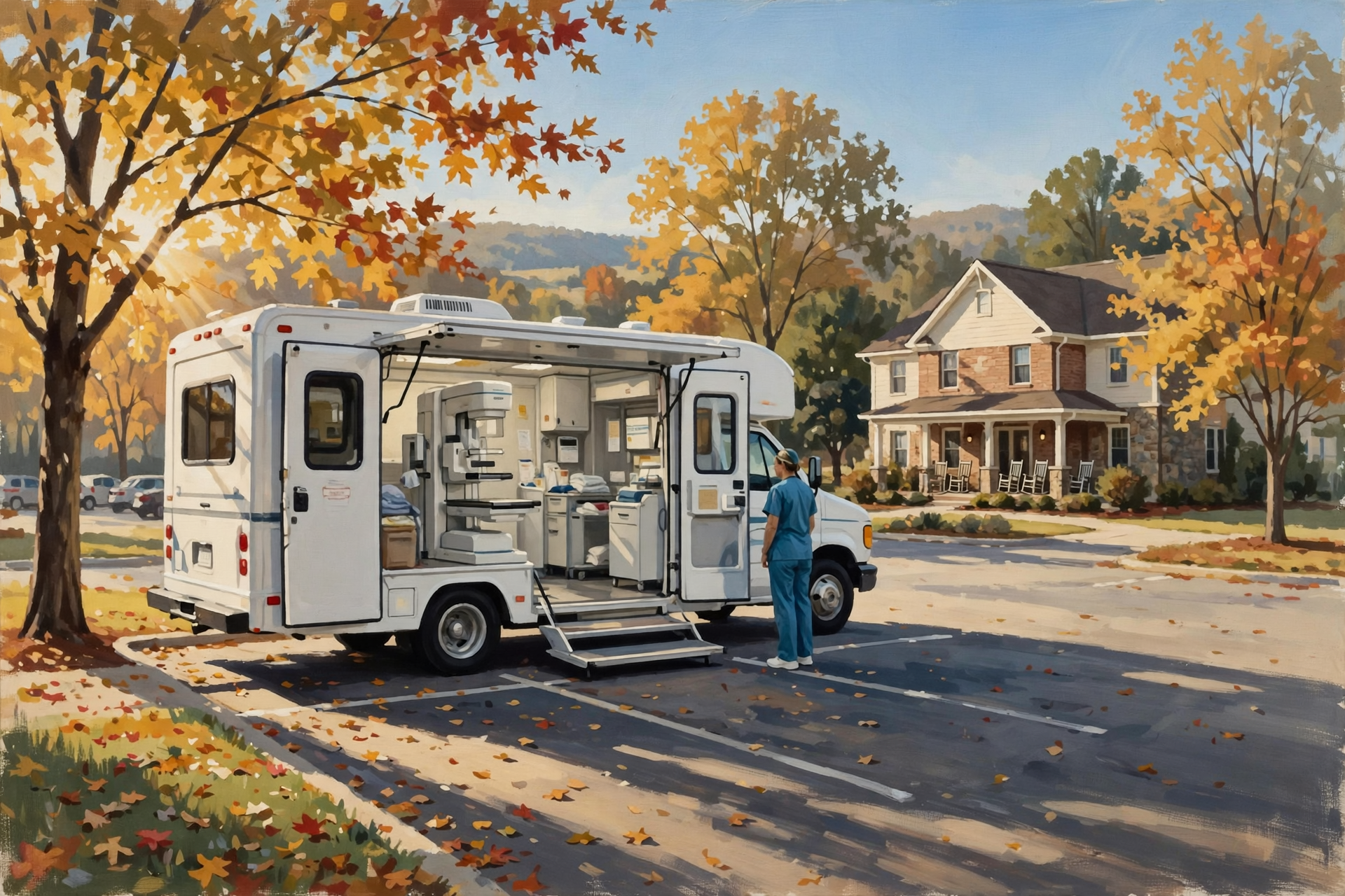 Illustration for 🎀 Mobile Mammograms in Hixson — Wednesday, Oct. 21