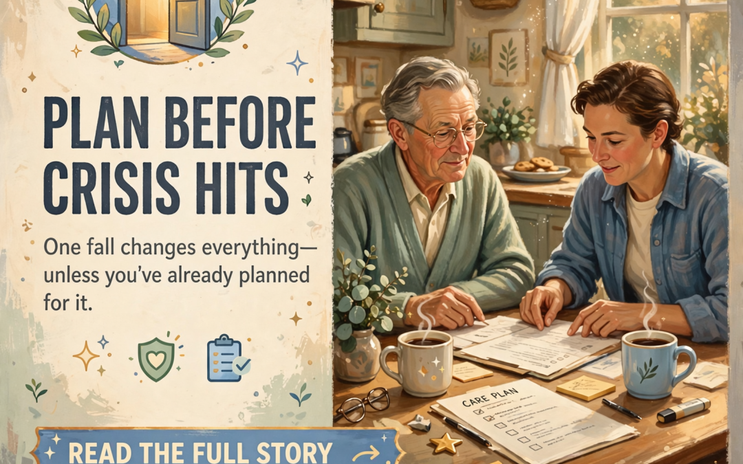 Don’t Wait Until Someone Falls: The Worst Time to Make an Aging Plan Is During a Crisis