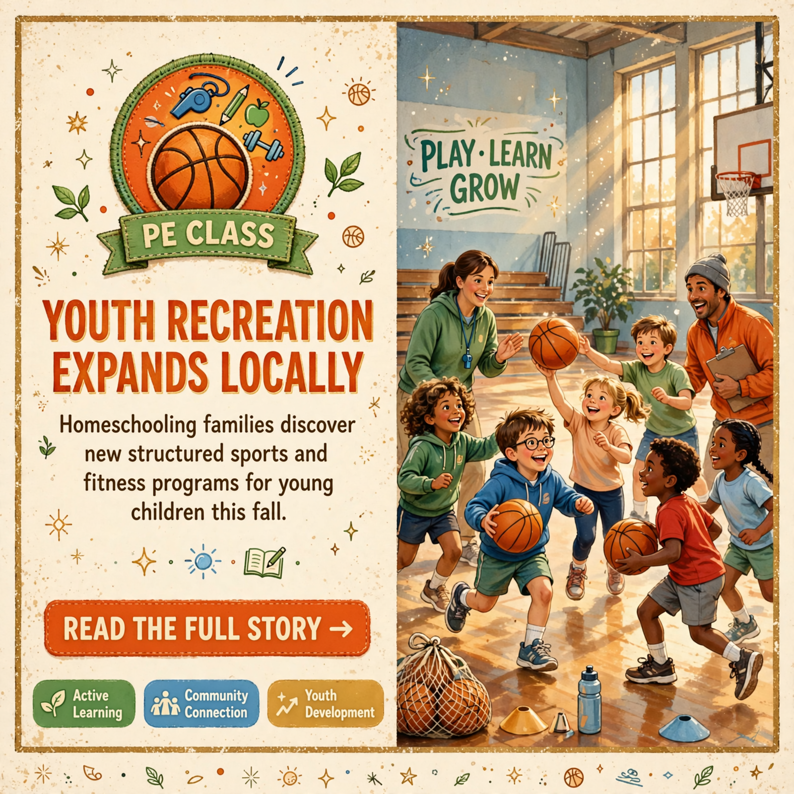 Featured image for "🏀 Recreation Options Growing for Young Homeschoolers in Bledsoe County"