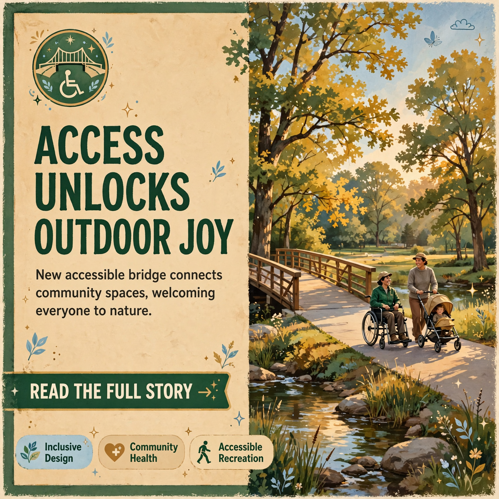 Featured image for "🌿 New ADA-Compliant Greenway Bridge Connects Woodlawn Loop to Centennial"
