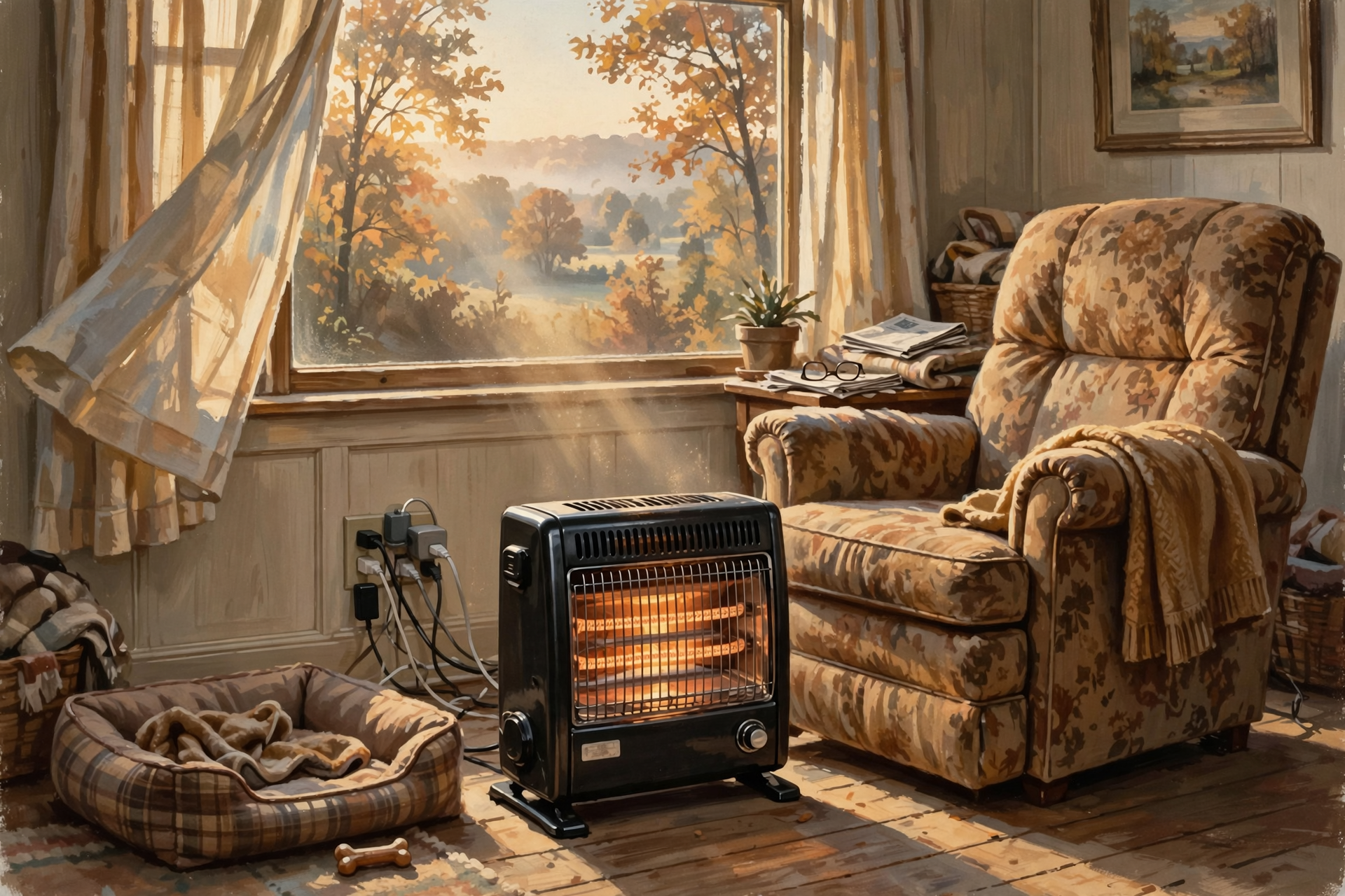 Illustration for 🔥 Before You Fire Up the Heater: Tips From the Southend Fire Chief