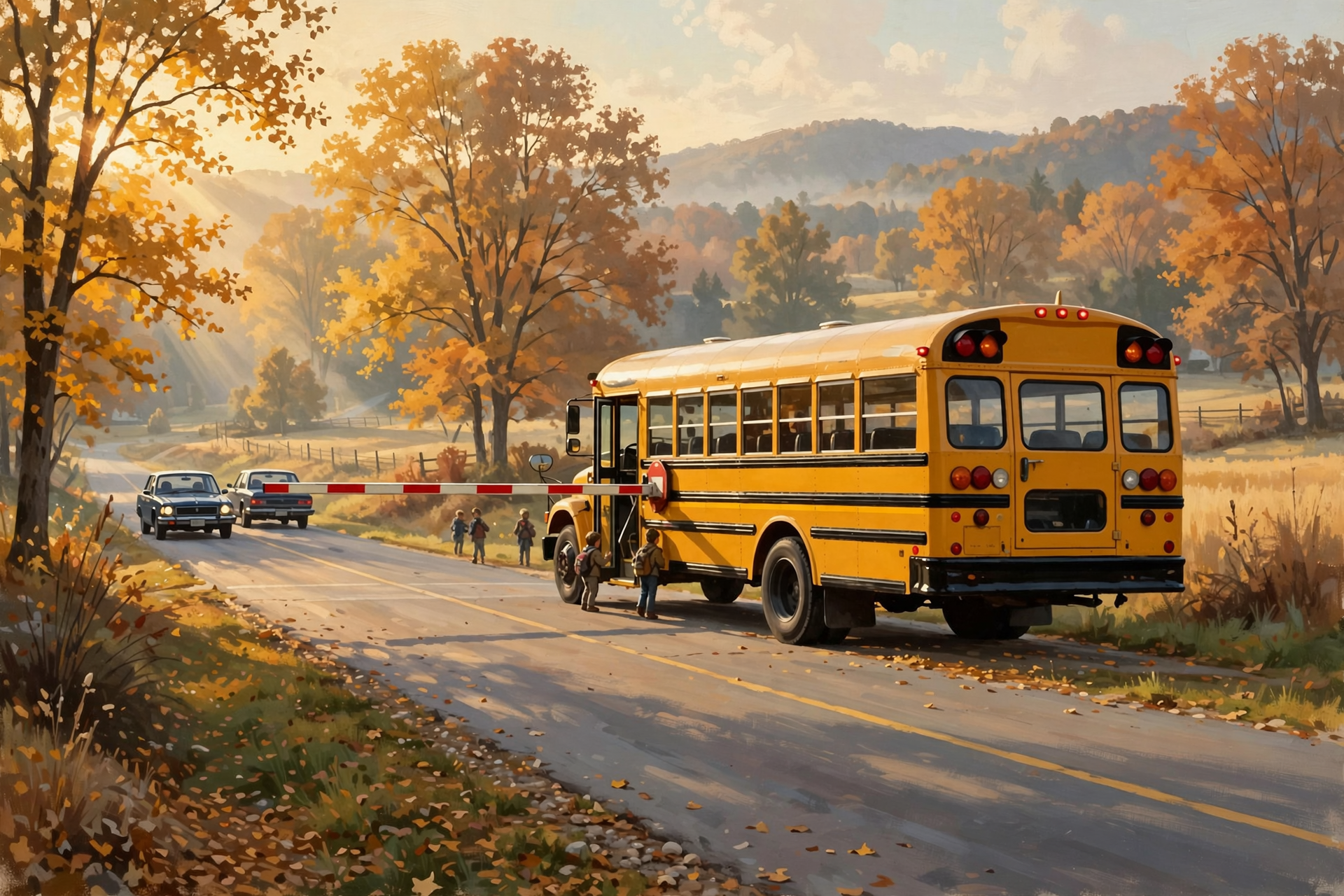 Illustration for π Fall Break Ends, the Buses Roll Again: A Quick Refresher on Stopping