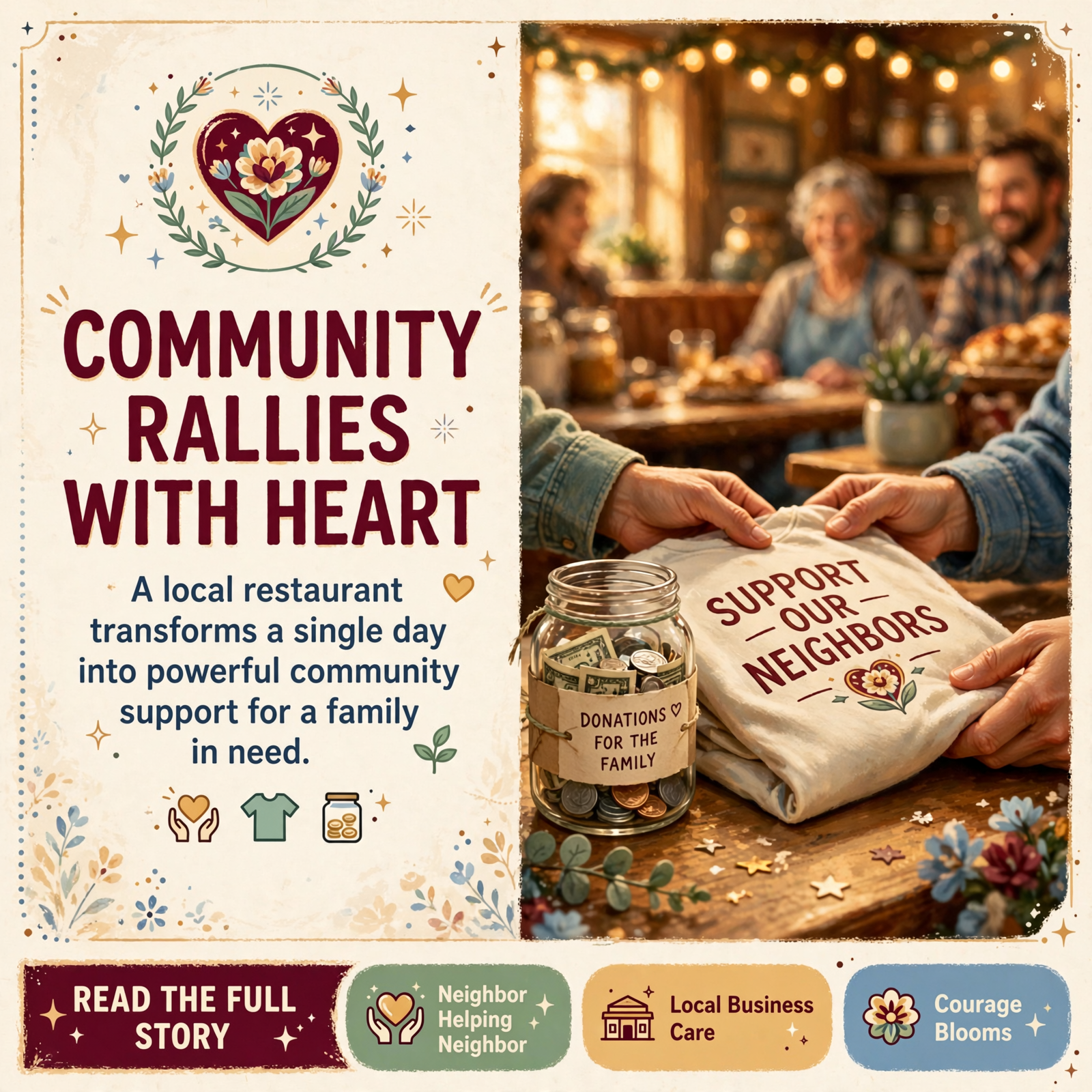 Featured image for "🍖 Holloway's Hosts Bella's Day - Community Rallies to Support Local Family"