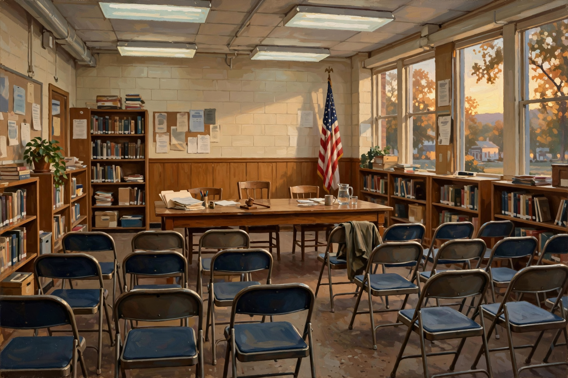 Illustration for 🏛️ The School Board Meets Monday Night at Griffith Elementary