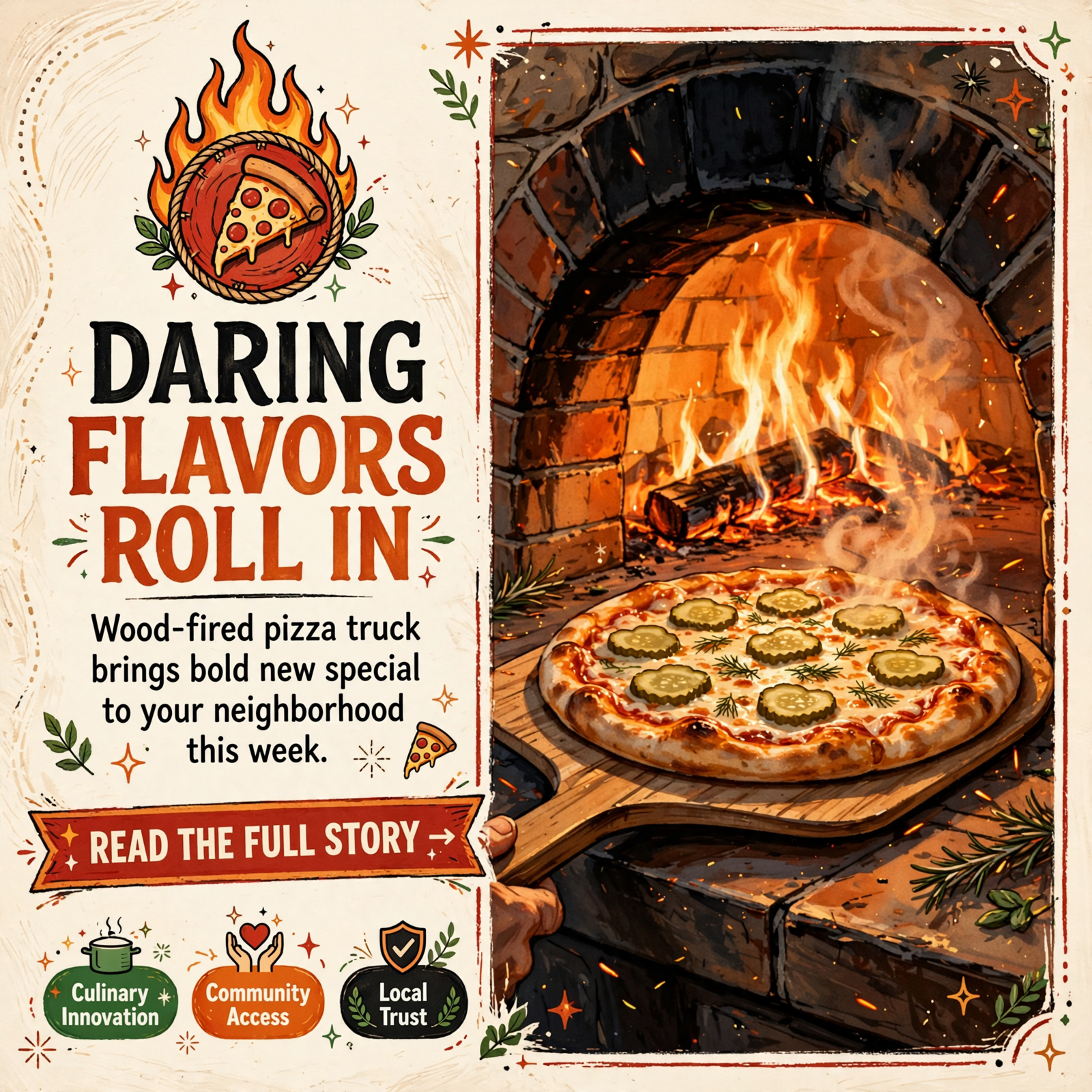 Featured image for "🍕 Pyro Pies Brings Wood-Fired Pizza to Manchester and Beyond This Week"