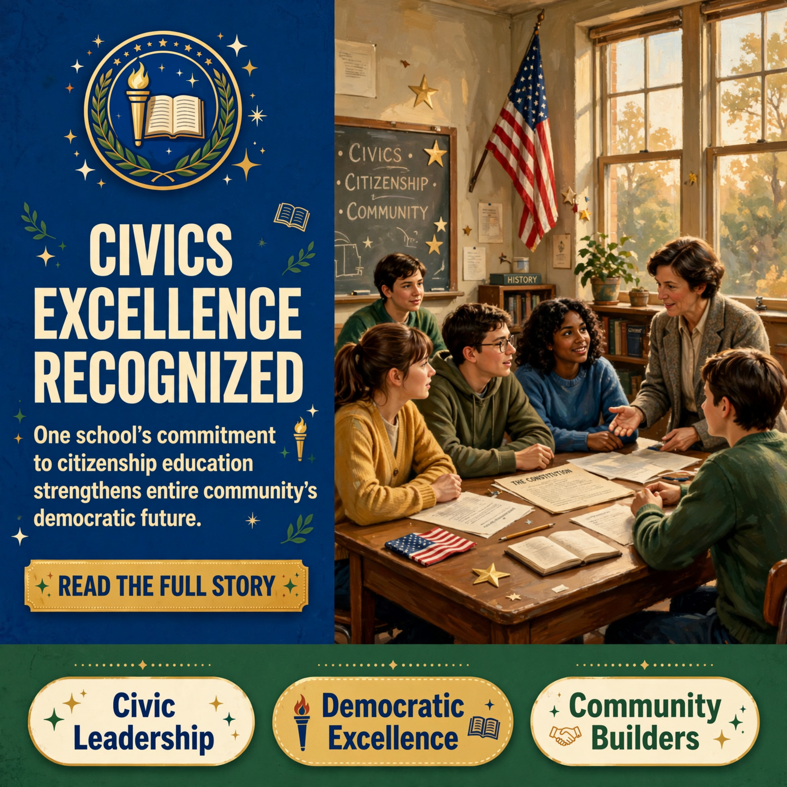 Featured image for "🏆 Bledsoe County High School Earns Governor's Civics Seal for Civic Education Excellence"