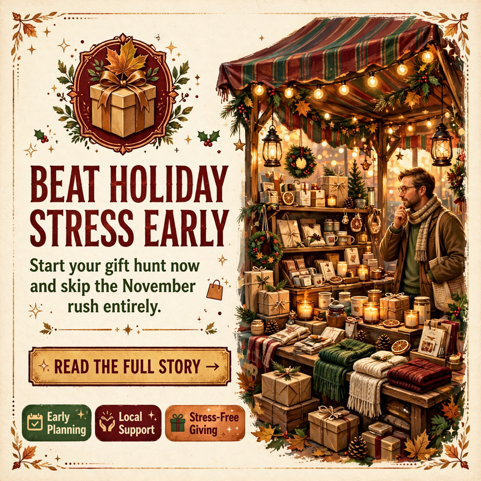 π Early Holiday Shopping at Craft & Curio in Dunlap – Beat the Rush This October β Featured Image Featured image for "π Early Holiday Shopping at Craft & Curio in Dunlap - Beat the Rush This October"
