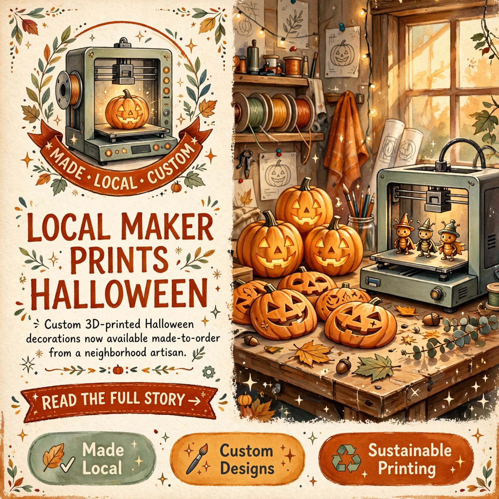 Featured image for "🎃 Nooga Prints Launches Made-to-Order Halloween Collection in Soddy-Daisy"