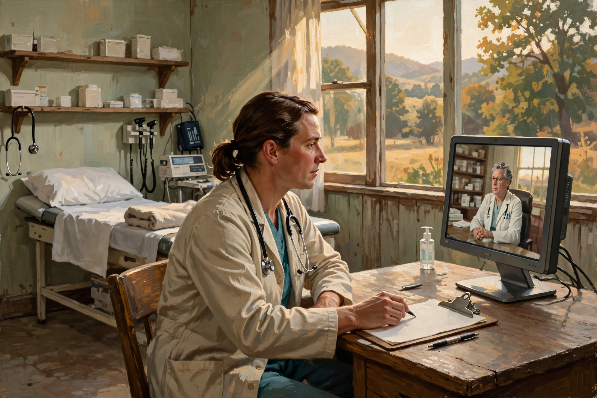 Illustration for Specialists Don't Necessarily Have to Live Next Door