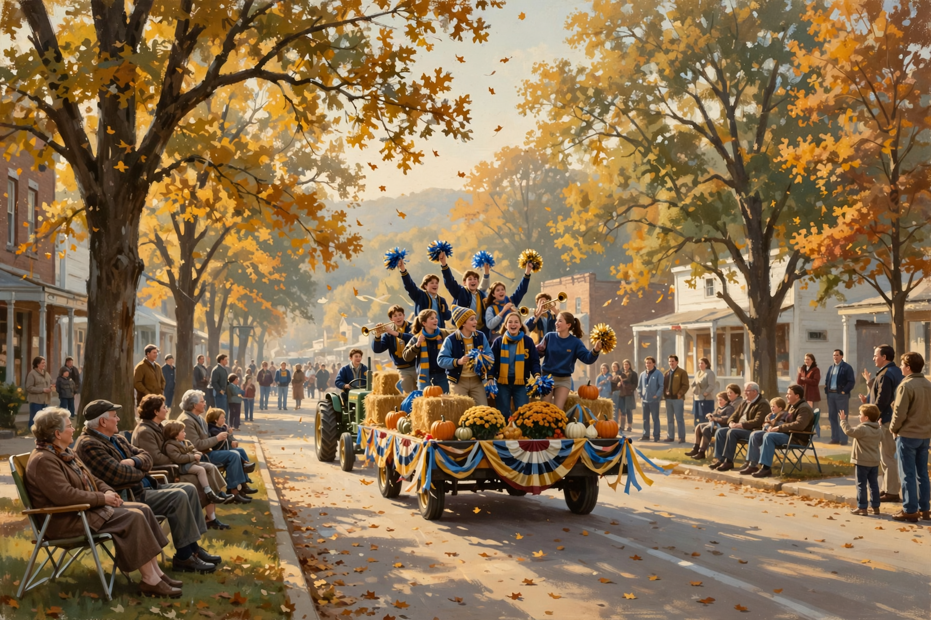Illustration for 🎒 Homecoming Week: Friday Morning Parade, Friday Night Football