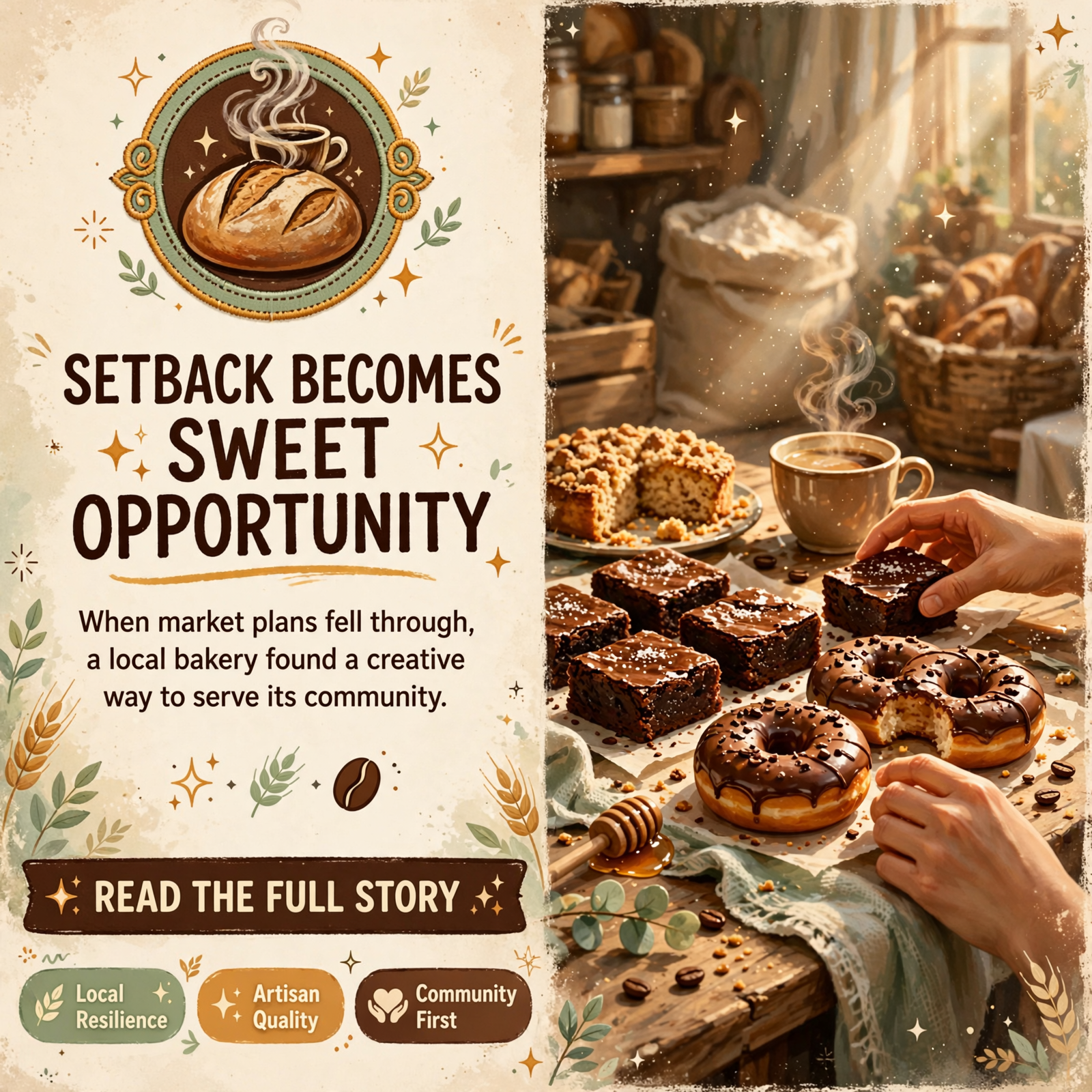 Featured image for "🍫 Field to Flour Sourdough Offers Fresh-Baked Extras After Market Cancellation in Cleveland"