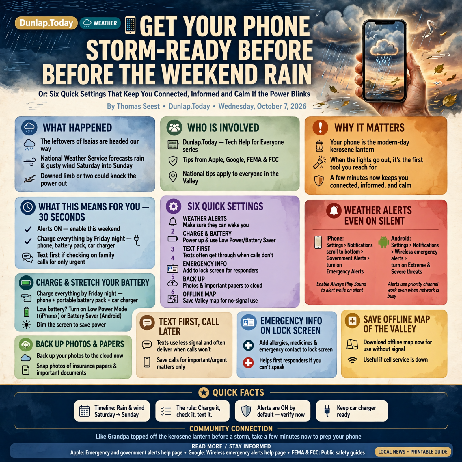 Story infographic
