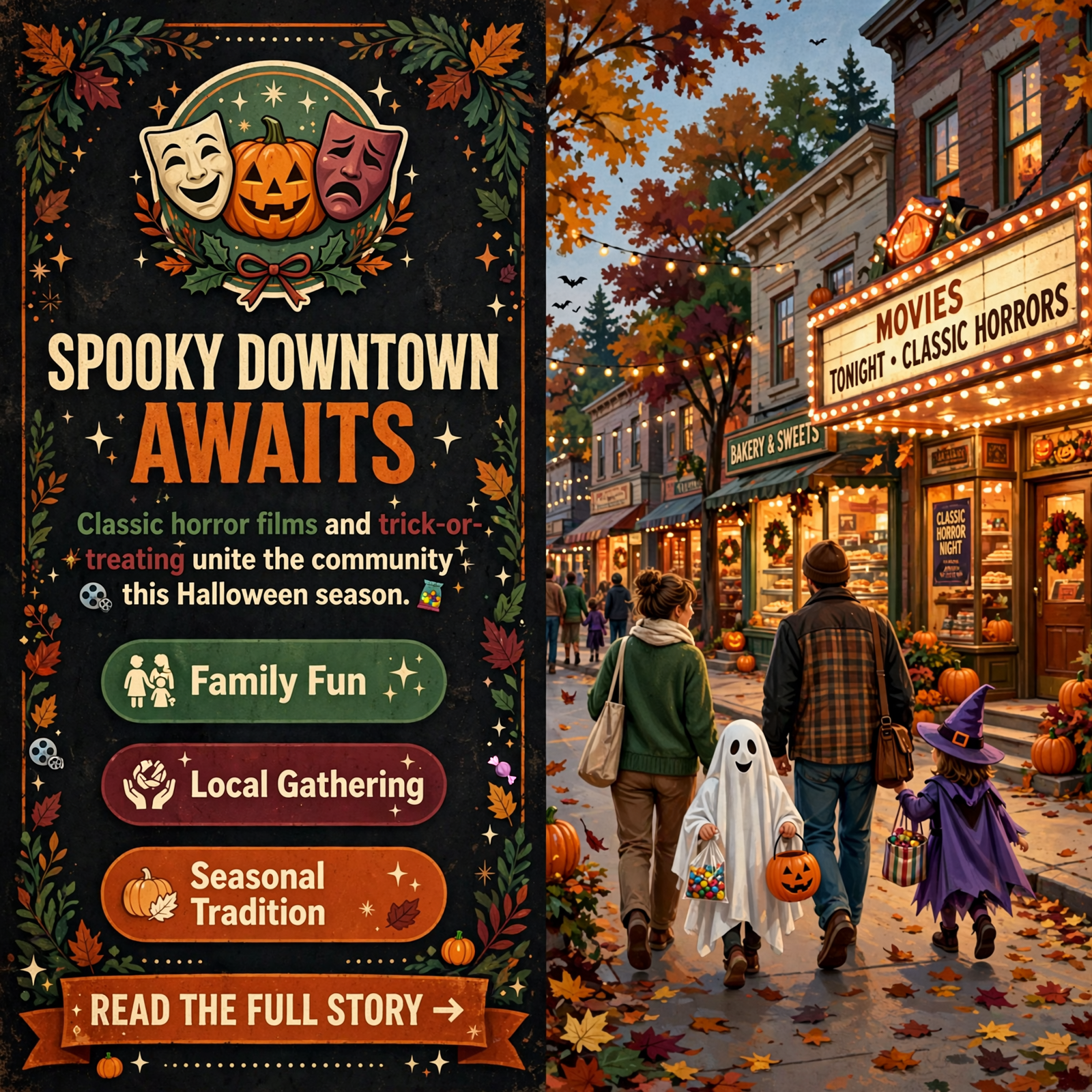 Featured image for "🎃 Halloween Horror Classics and Boo on Main Come to Crossville This October"