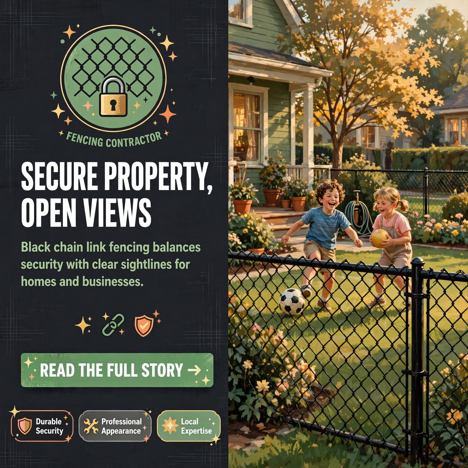 🏡 Black Chain Link Fencing Solutions for Residential and Commercial Properties — Featured Image Featured image for "🏡 Black Chain Link Fencing Solutions for Residential and Commercial Properties"
