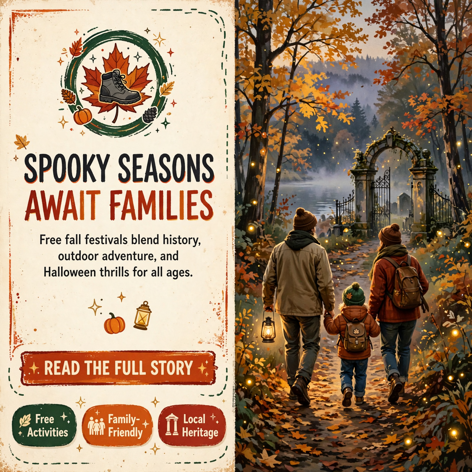 Featured image for "🎃 Fall Events and Halloween Activities Come to Harrison Bay State Park"