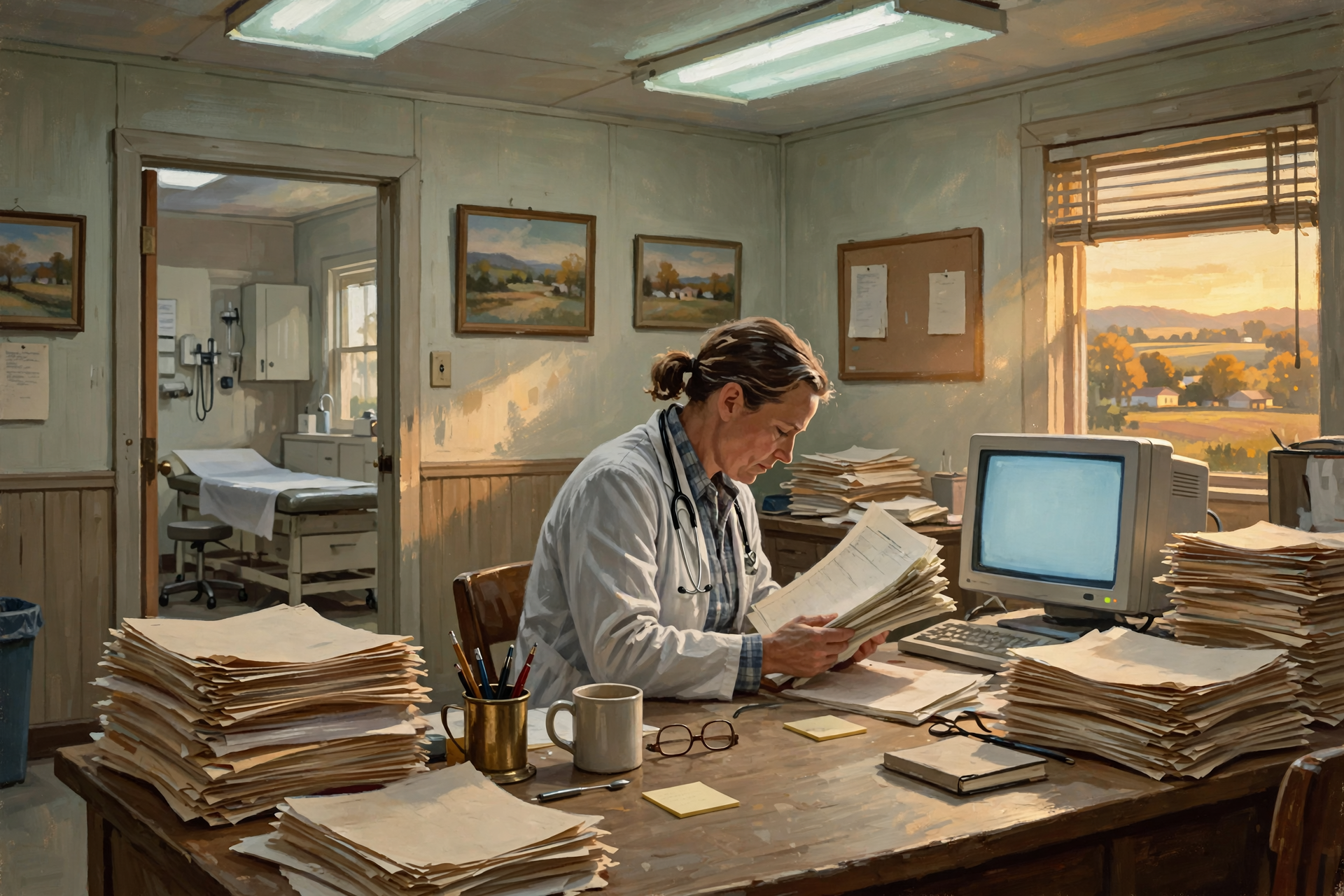 Illustration for First, Let's Get One Thing Straight: We Don't Need a Robot Doctor