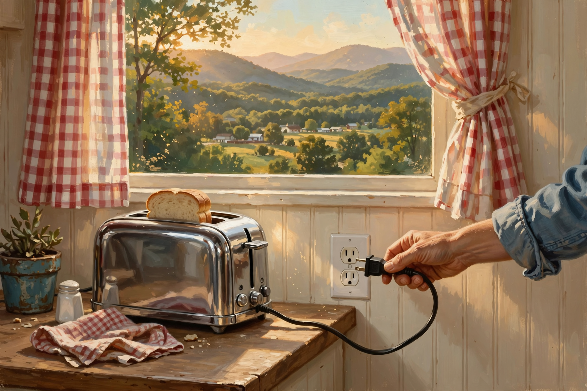 Illustration for Think About Electricity