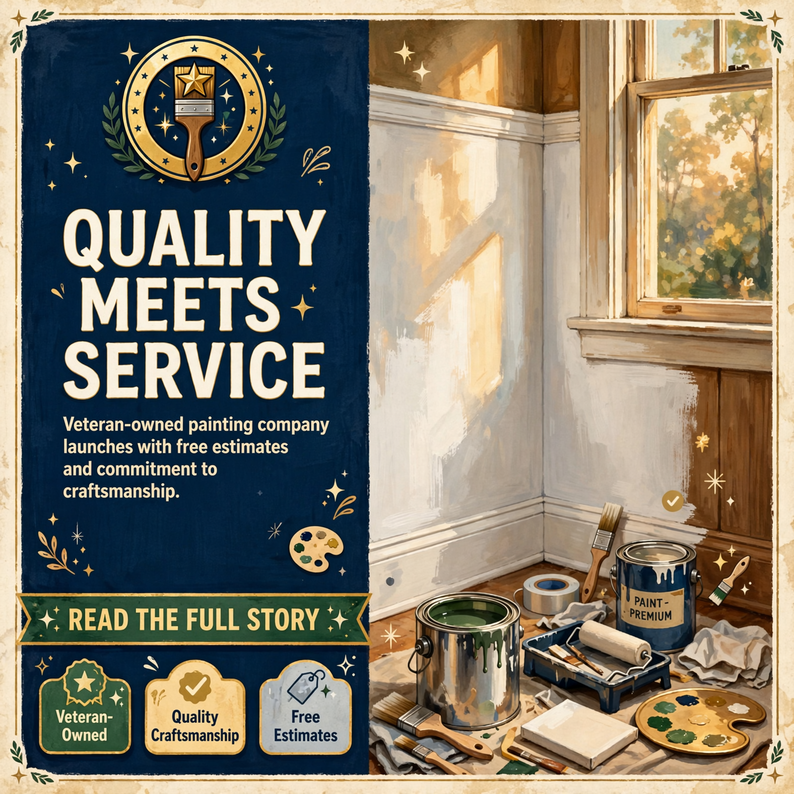 Featured image for "🎨 Veteran-Owned Painting Company Launches in Sequatchie County - Free Estimates Available"