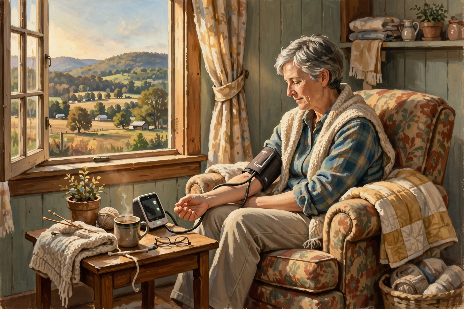 Illustration for Remote Monitoring Could Move Part of the Exam Room Home